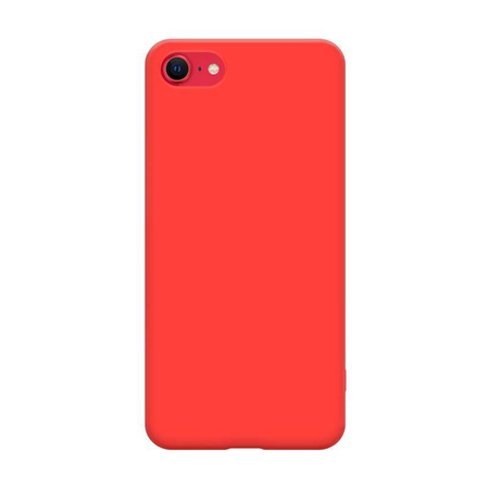 Crong Color Cover - pouzdro pro iPhone SE 2020 / 8 / 7 (červené)