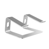 Crong AluBench – Aluminum Laptop Stand (Silver)