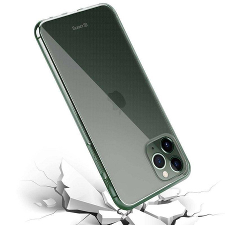Crong Crystal Slim Cover - Custodia per iPhone 11 Pro (trasparente)