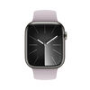 Crong Liquid - Řemínek pro Apple Watch 38/40/41 mm (levandulově šedý)