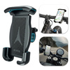 Crong Bikeclip Enduro - Fahrrad-Handyhalterung (Schwarz)