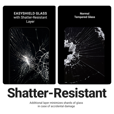 Crong EasyShield 2-Pack – Gehärtetes Glas für iPhone 17 Pro Max / iPhone 16 Pro Max (2 Stück)