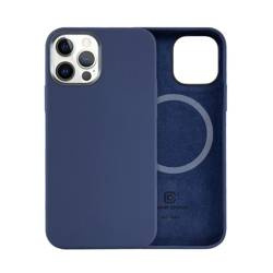 Crong Color Cover Magnetic - iPhone 12 / iPhone 12 Pro MagSafe Hülle (marineblau)