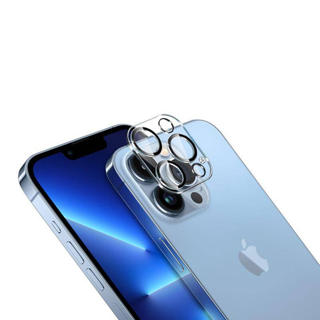 Szkło Crong Lens Shield na Aparat do iPhone 13 Pro / 13 Pro Max Hartowane