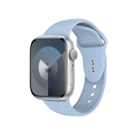 Crong Liquid - Armband für Apple Watch 42/44/45/49 mm (blau)