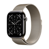 Crong Milano Steel – Edelstahlarmband für Apple Watch 44/45/46/49mm (Champagner)