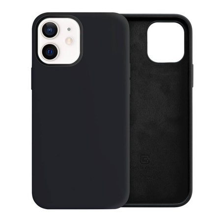 Crong Color Cover - Θήκη iPhone 12 Mini (μαύρο)