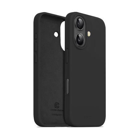 Crong Color Cover - Silikon Case für iPhone 16 Pro (schwarz)