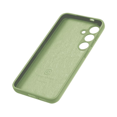 Etui do Samsung Galaxy S24 Crong Color Cover Silikonowy Case Ochronny Zielony