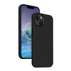 Crong Color Cover LUX Magnetic - iPhone 15 Plus MagSafe Case (Black)