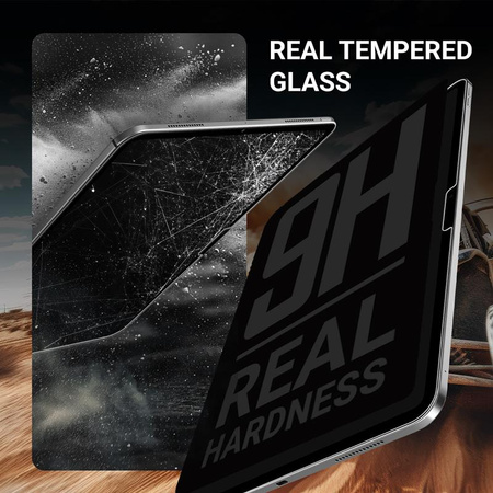 Crong 3D Armour Glass – Szkło hartowane iPad Air 13” M3 (2025) / iPad Air 13” M2 (2024) / iPad Pro 12.9" (2022-2018)