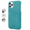 Crong Neat Cover - iPhone 11 Pro case with pockets (green)