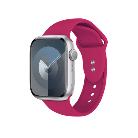 Crong Liquid - Strap for Apple Watch 42/44/45/49 mm (raspberry)