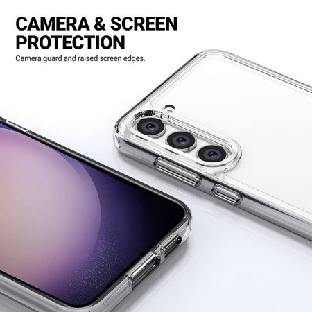 Etui Crong Crystal Shield Cover do Samsung Galaxy S23 Plus Przezroczyste