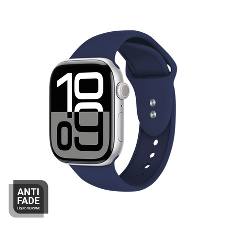 Crong Liquid – Strap for Apple Watch 44/45/46/49 mm (navy blue)