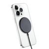 Crong MagSpot Wireless Charger – Aluminum MagSafe 15W Inductive Charger (Graphite)