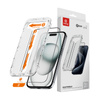 Szkło Crong EasyShield do iPhone 16 Plus / 15 Plus Hartowane 9H z Aplikatorem 2szt