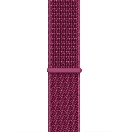 Pasek Crong Nylon do Apple Watch 42/41/40/38 mm Magenta Fusion Nylonowy Malinowy