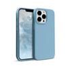 Etui Crong Color Cover do iPhone 13 Pro Max Silikon Błękitny z Mikrofibrą