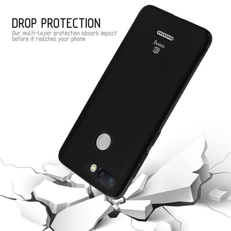 Crong Smooth Skin - Θήκη Xiaomi Redmi 6 (μαύρο)
