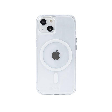 Etui Crong Clear MAG Cover do iPhone 13 Mini MagSafe Przezroczyste Plecki