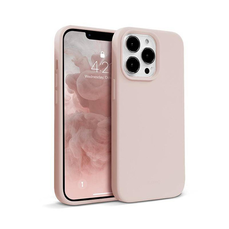 Crong Color Cover - Silicone Case for iPhone 13 Pro (sand pink)