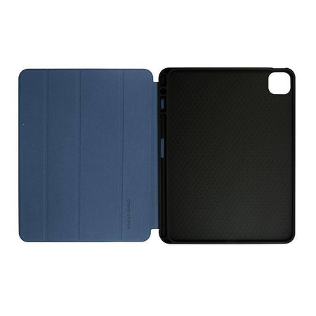 Crong FlexFolio - Case for iPad Pro 11" (2022-2021) / iPad Air 11" M2 (2024) / iPad Air 10.9" (5th-4th gen.) with Apple Pencil function (blue)