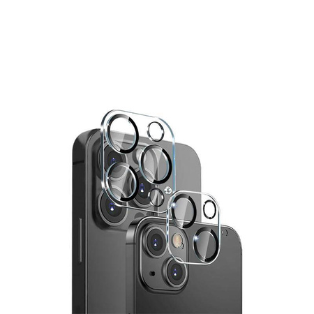 Crong Lens Shield - Стъкло за камерата и обектива на iPhone 14 Pro / iPhone 14 Pro Max