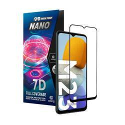 Crong 7D Nano Flexible Glass - 9H Hybridglas für den gesamten Bildschirm des Samsung Galaxy M23 5G