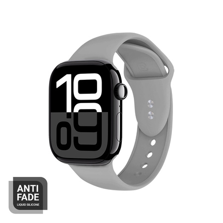 Crong Liquid - Strap for Apple Watch 42/44/45/49 mm (grey)