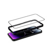 Szkło Crong Anti-Bacterial Armour do iPhone 14 Pro Max Hartowane 9H z Ramką