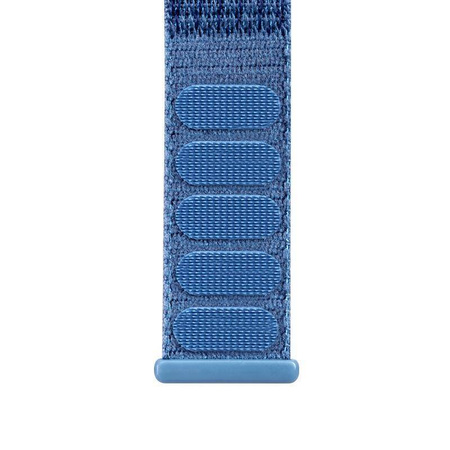 Correa deportiva Crong Nylon para Apple Watch de 38/40/41/42 mm (azul océano)