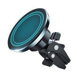 Crong Carclip Magnetic - Μαγνητική θήκη αυτοκινήτου MagSafe (μαύρο)