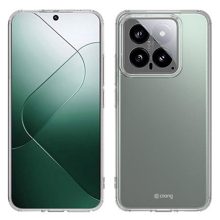 Etui Crong Crystal Shield Cover do Xiaomi 14 Przezroczyste Plecki