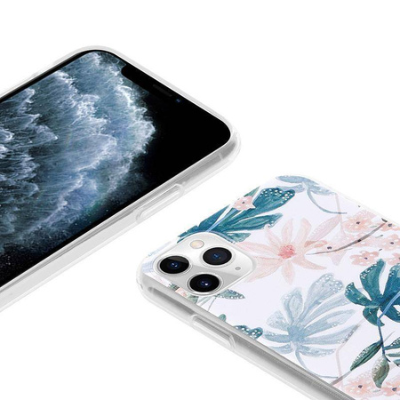 Θήκη λουλουδιών Crong - Θήκη iPhone 11 Pro (σχέδιο 01)