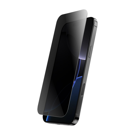 Crong Privacy 3D Armor Glass - Tempered privacy glass iPhone 16 / iPhone 15