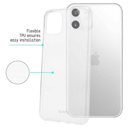 Crong Crystal Slim Cover - pouzdro pro iPhone 11 (průhledné)