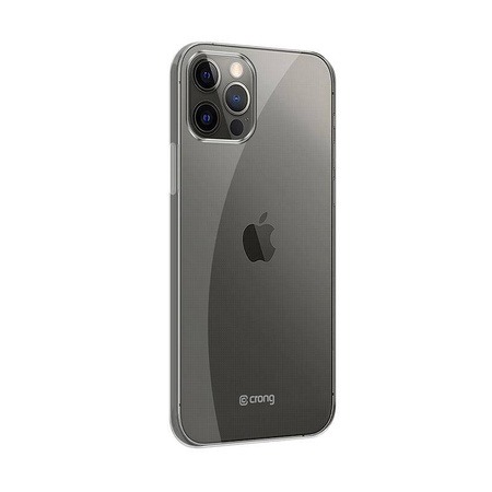 Etui Crong Crystal Slim Cover do iPhone 12 Pro Max Przezroczyste Bezbarwne