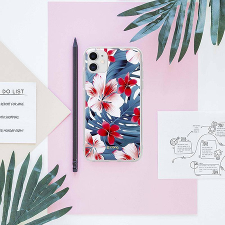 Etui Crong Flower Case do iPhone 11 Kolorowe Plecki Kwiaty Kobiece 03
