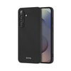 Etui Crong Color Cover do Samsung Galaxy S25 Plus Silikonowe Czarne Plecki