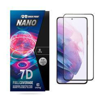 Crong 7D Nano Flexible Glass – Vetro ibrido 9H infrangibile per l'intero schermo del Samsung Galaxy S21