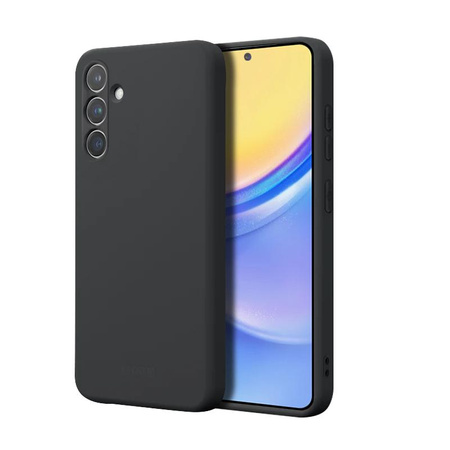 Etui do Samsung Galaxy A15 5G Crong Color Cover Silikonowy Case Ochronny Czarny