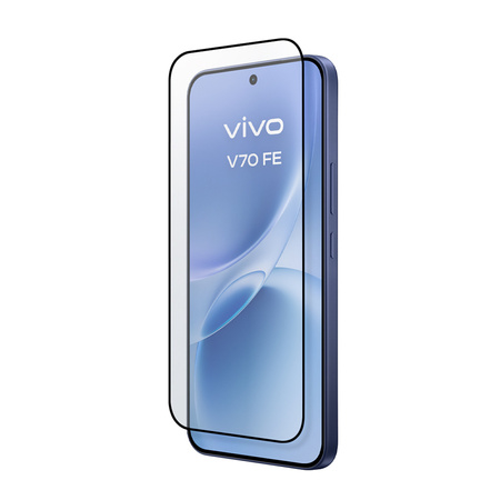 Crong 3D Armour Glass Lite - Full Glue Tempered Glass for Vivo V70 FE 5G