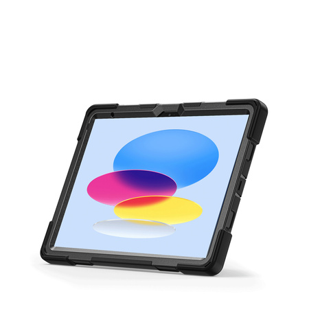 Crong Defender Plus – Pancerne etui iPad 11" A16 (2025) / 10.9" (2022) (czarny)