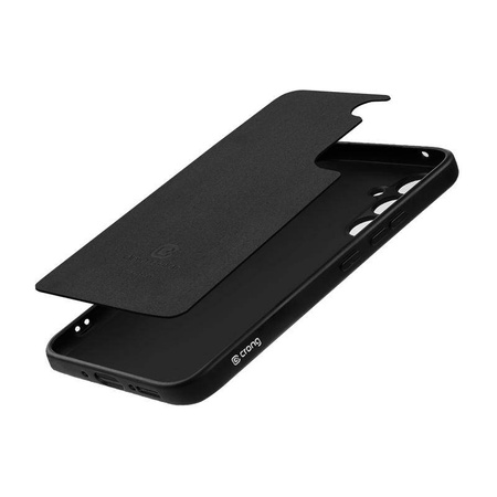 Crong Color Cover - Θήκη σιλικόνης για Samsung Galaxy A54 5G (μαύρο)
