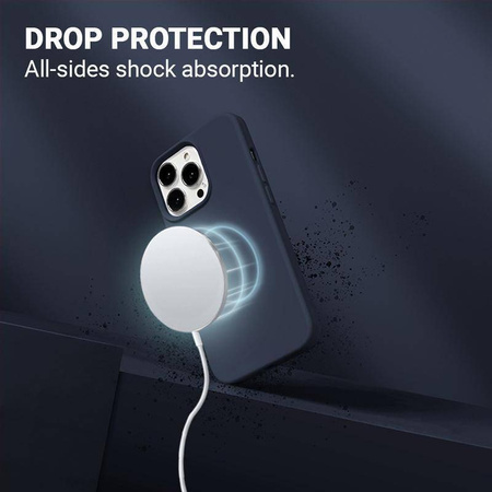 Crong Color Cover Magnetic - iPhone 13 Pro Max MagSafe Case (Navy Blue)