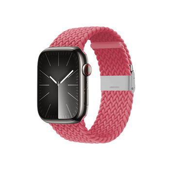 Crong Wave Band - Braided Strap for Apple Watch 38/40/41 mm (pink)