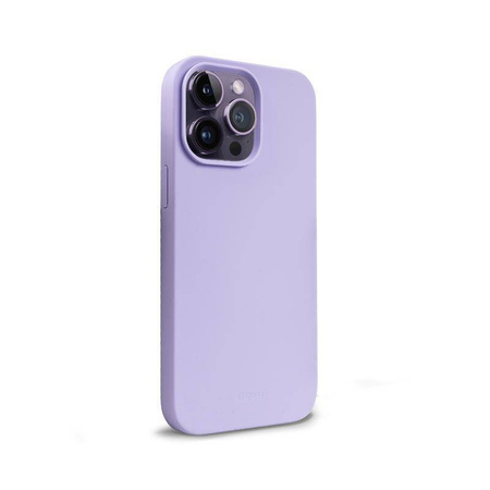 Etui do iPhone 14 Pro Max Crong Color Cover Silikonowy Case Fioletowy
