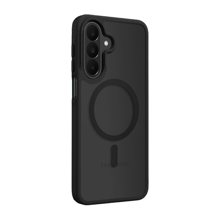 Etui Crong Hybrid MATTE™ Magnetic do Galaxy A27 5G MagSafe Czarne Wytrzymałe