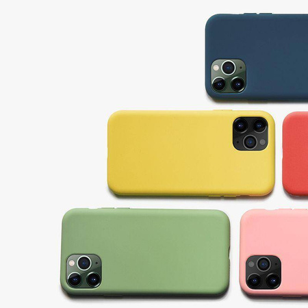 Crong színes tok - iPhone 11 Pro tok (rózsaszín)